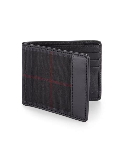 burberry men's wallet black|burberry men's wallet horseferry.